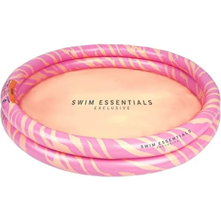Swim Essentials Pool Swim Essentials Swimming Pool 100 cm Pink Zebra 100x17 cm