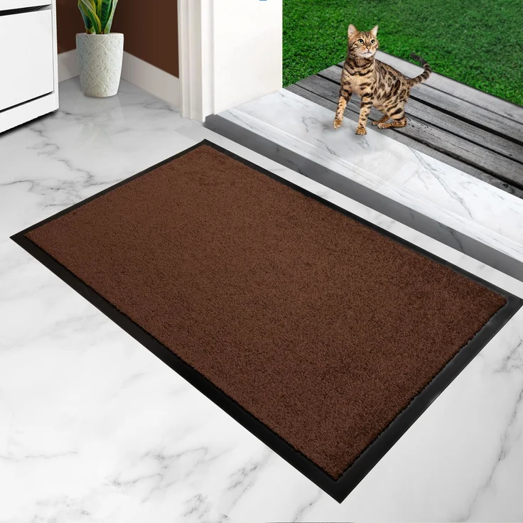 Furni24 Fußmatte - Braun, 60 x 90 cm – Bild 2