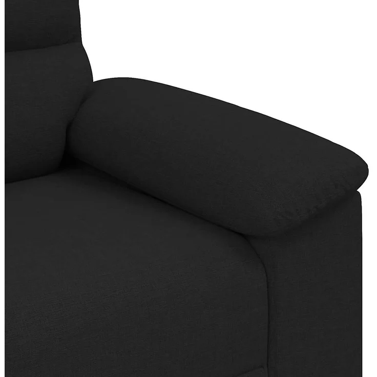 vidaXL 2-Sitzer-Sofa Schwarz 180x81x84 cm Stoff 4105309 – Bild 6