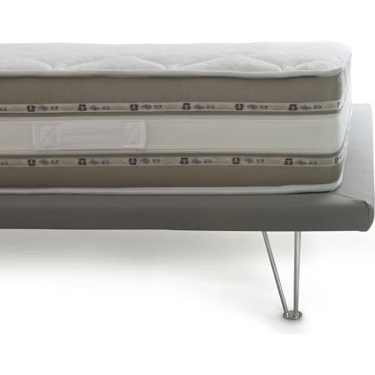 Talamo Italia - Annamaria-Doppelmatratze, herausnehmbare Matratze aus Memory-Schaum und Waterfoam-Gel, 100 % Made in Italy, milbenhemmend und hypoallergen, 120 x 190 x 27 cm – Bild 5
