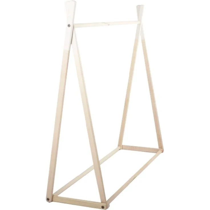 Atmosphera TIPI Kleiderständer, Kleiderbügel aus Holz für Kinder - 78 x 38 x 126 – Bild 1