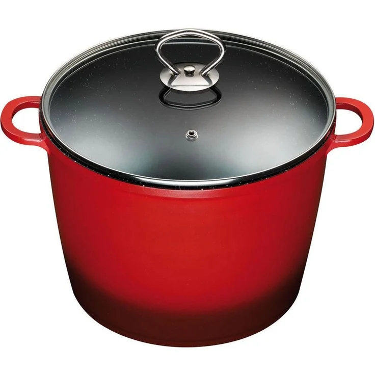 KING Kochtopf, Aluminiumguss, mit keramischer Innenbeschichtung, Ø 24 cm, 7 Liter, Induktion – Bild 1
