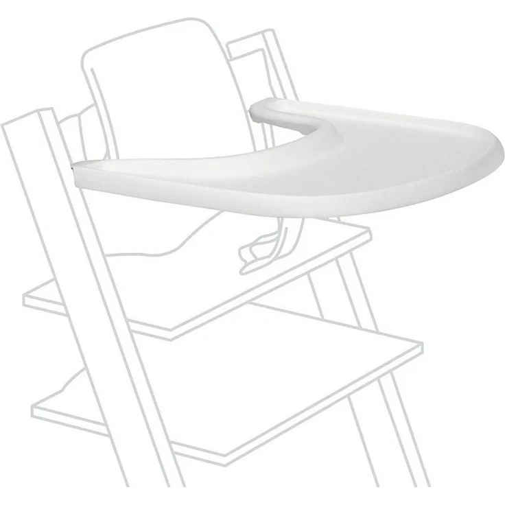 Stokke Tray für 'Tripp Trapp‘ Hochstuhl, white – Bild 1