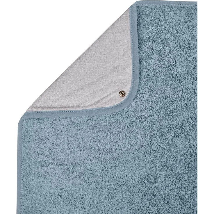 Sterntaler Frotteeauflage Wickeltisch zum Wechseln - Wickelauflagenbezug aus saugfähigem Baumwollfrottee - waschbar und wasserundurchlässig -Wickeltischauflagenbezug mit Druckknöpfen, blau – Bild 5