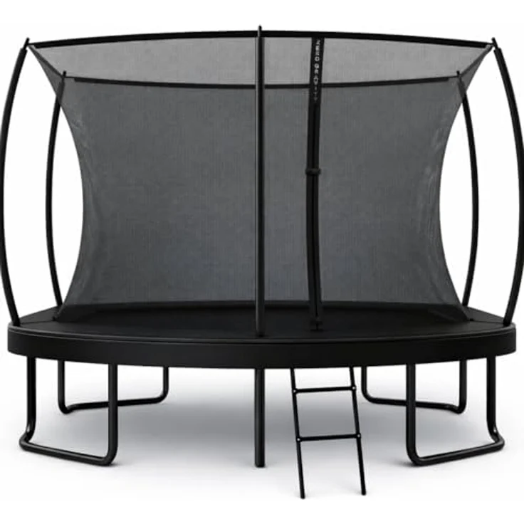 Zero Gravity Gartentrampolin Oval 305x213/366x244/457x366 cm, inkl. Leiter, TÜV GS, smarter & schneller Netzabbau für Outdoor-Nutzung – Bild 1