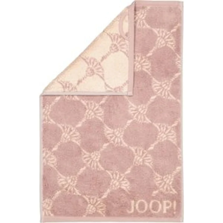 JOOP! Gästetuch Classic Cornflower Frottierkollektion - Walkfrottier Rosa 30x50cm – Bild 6