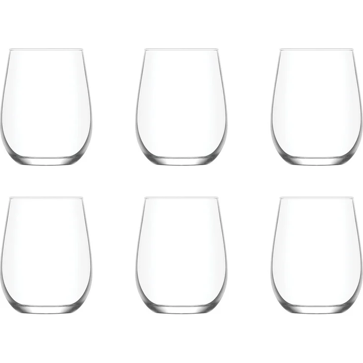 Hermia Concept 'LV-GAI361F' Gläser-Set (6-teilig), Transparent, 6,3 x 6,3 x 10,0 cm, 360 ml – Bild 4
