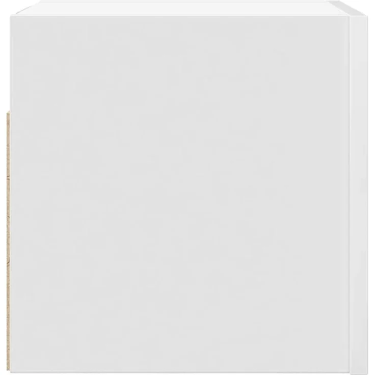 2 pcs TV-Wandschrank, TV Hängeboard Hängeschrank Weiß 30,5x30x30 cm – Bild 6