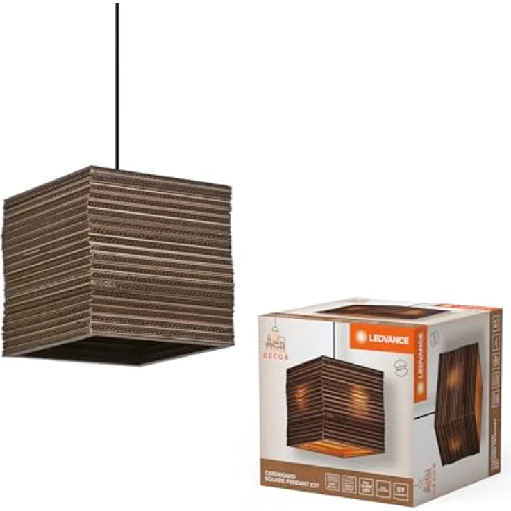 Ledvance Pendelleuchte, 25x130x25 cm, moderne Hängelampe für Innenbeleuchtung – Bild 1