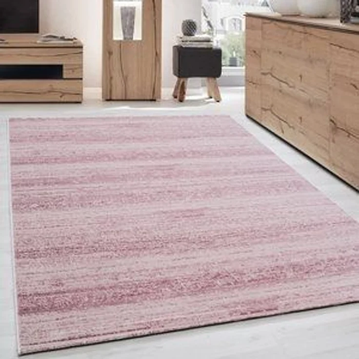 Carpettex Designteppich Unicolor - Einfarbig, Läufer, Höhe: 6 mm, Modern Kurzflor Teppich Wohnzimmer Einfarbig Weicher flor Pflegeleicht – Bild 6