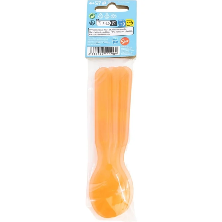 Peppa Pig Kinder Löffel Set 4 teilig geeignet für Mikrowelle und Spülmaschine ab 4 Jahre – Bild 3