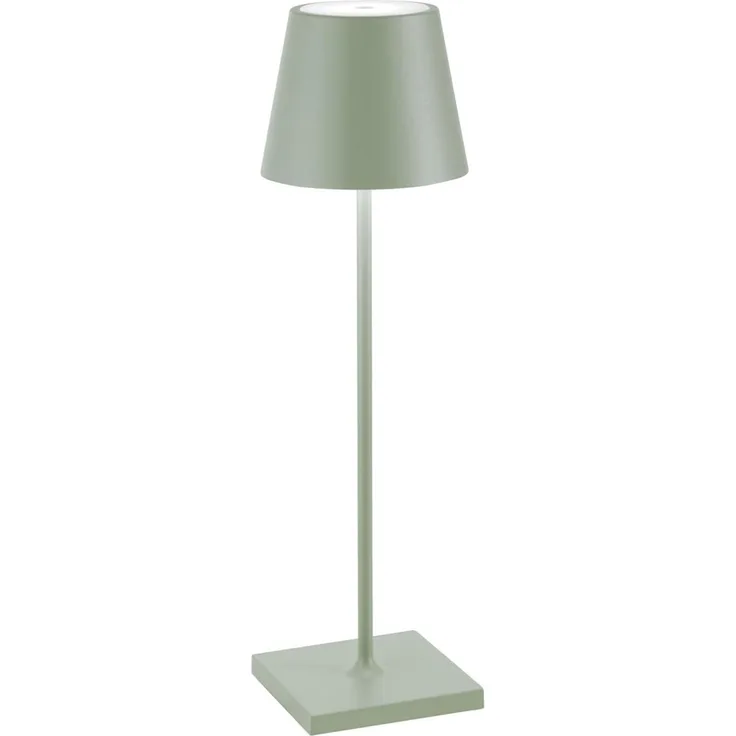 Zafferano LED Tischleuchte Poldina Pro - Kabellose, Dimmbare LED-Tischlampe aus Aluminium