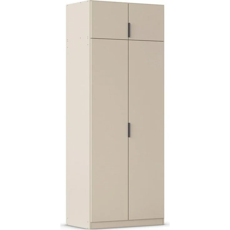Rauch Möbel Lagoa, Kleiderschrank, Garderobe für Schlafzimmer, Kinderzimmer, Jugendzimmer 4-türig, Farbe Beige, Breite 91 – Bild 4