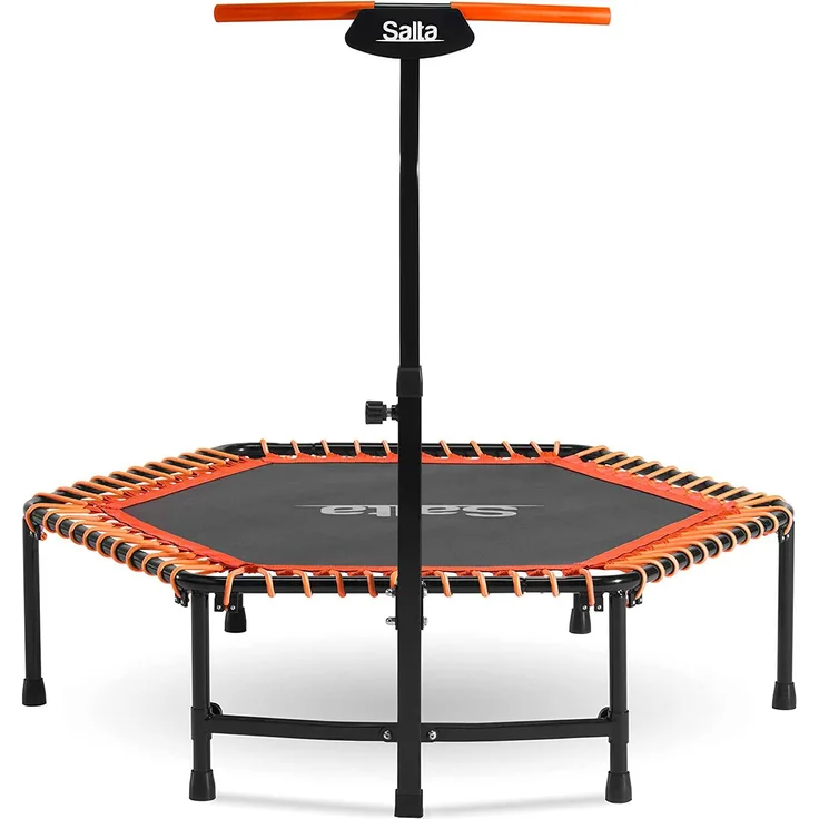 Salta Trampoline Unisex Jugend Fitness Trampoline - Inklusive Griffstange - 128cm