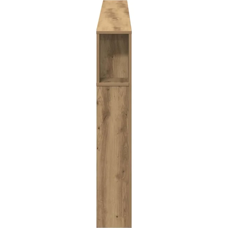 vidaXL Kopfteil Schrank Artisan-Eiche Holzwerkstoff 102,5 x 220 x 18,5 cm Braun – Bild 6