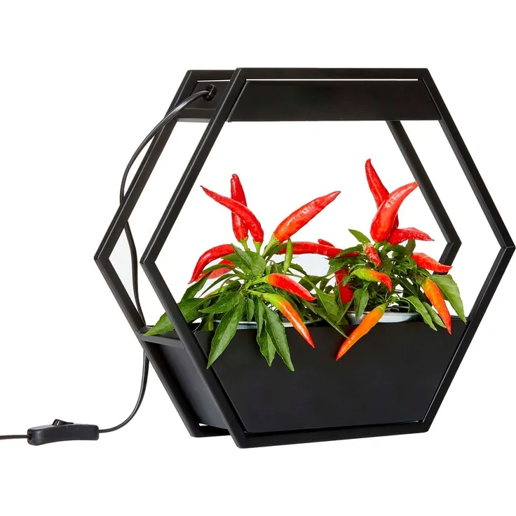 Northpoint Pflanzenlampe LED Pflanzenlampe Pflanzenleuchte Gewächslampe Metallgestell 12W