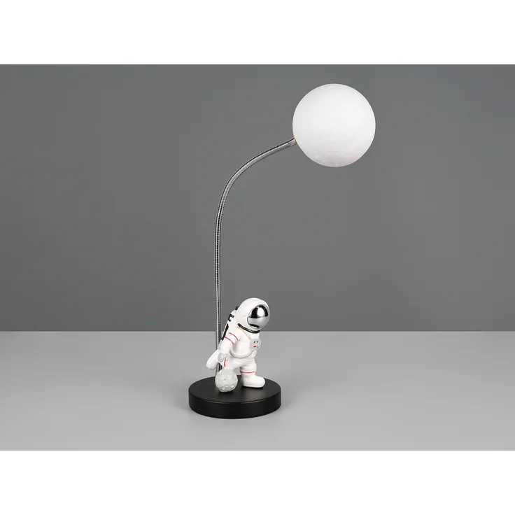 Ausgefallene Tischlampe ARM LED dimmbar, Deko Lampe USB betrieben, Höhe 44cm – Bild 9