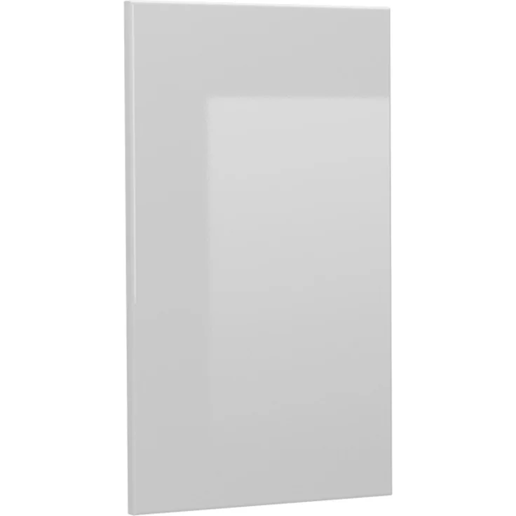 Küchenfront R-Line Weiß Hochglanz 36.4 x 59 cm Möbelfront für den Eckhängeschrank Vicco – Bild 1