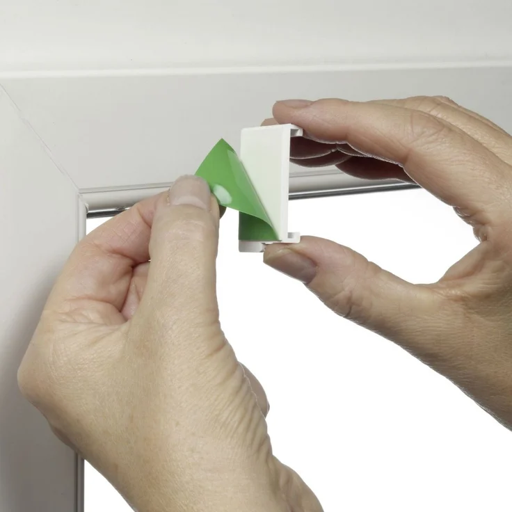 Gardinia EasyFix Doppelrollo weiß 75 x 150 cm – Bild 2