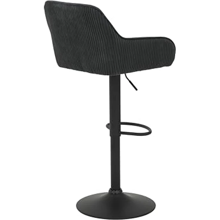 Hela Tische Barhocker Dollie, Anthrazit, 360° drehbar verstellbar mit Lift, – Bild 8