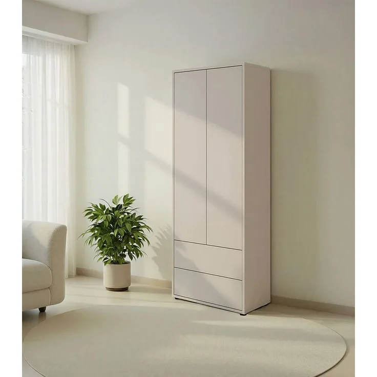 mokebo Mehrzweckschrank Der Aufrechte Wohnzimmerschrank, Hochschrank, Mehrzweckschrank in kaschmir