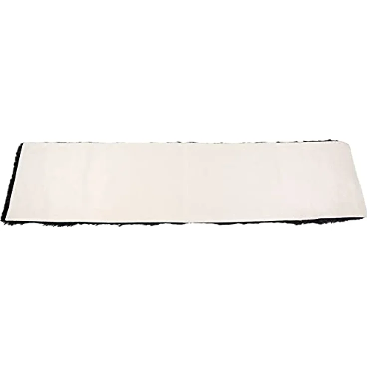 Tischläufer aus Kunstfell, schwarz / grau, 33x140 cm – Bild 6
