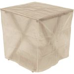 Abdeckhaube Tisch 70 x 70 x 70 cm eckig, PE transparent