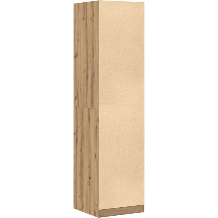vidaXL Kleiderschrank Artisan-Eiche 50x50x200 cm Holzwerkstoff 3318629 – Bild 5