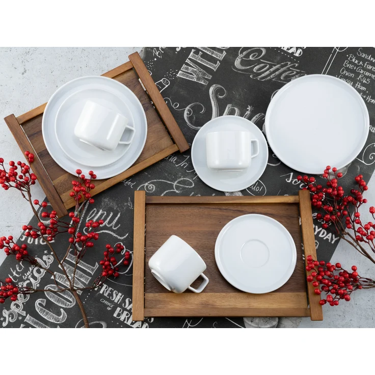 Chef Collection Weiss, Kaffeeservice 18-tlg (mo) – Bild 3