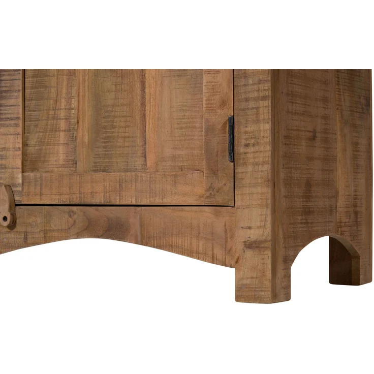 Highboard Akazie 160x40x140 natur versiegelt NATURE OF SPIRIT #339 – Bild 5
