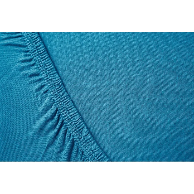 Hometex Premium Textiles Spannbettlaken Exclusive bis 25 cm Steghöhe, Jersey, Gummizug: rundum, 100% Baumwolle, Premium Qualität 160 g/m² – Bild 4