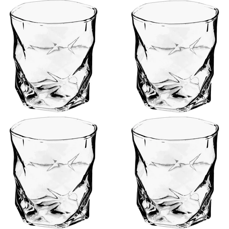 KADAX Glas für Getränke und Getränke 330ml 4 Stk – Bild 3
