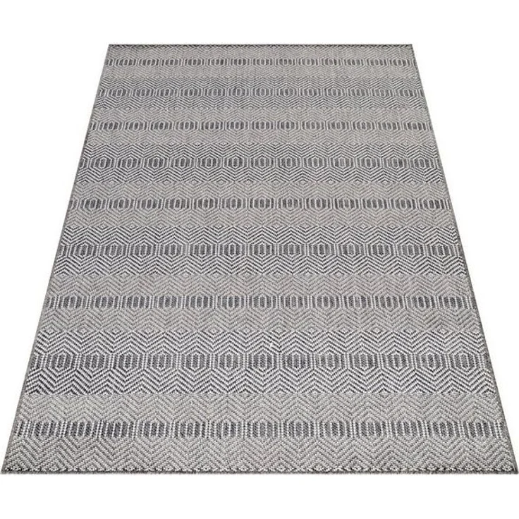 Carpettex Outdoorteppich Boho-Design, Läufer, Höhe: 7 mm, Outdoor Teppich Boho Design Wetterfest für Terrasse Balkon Küche – Bild 4