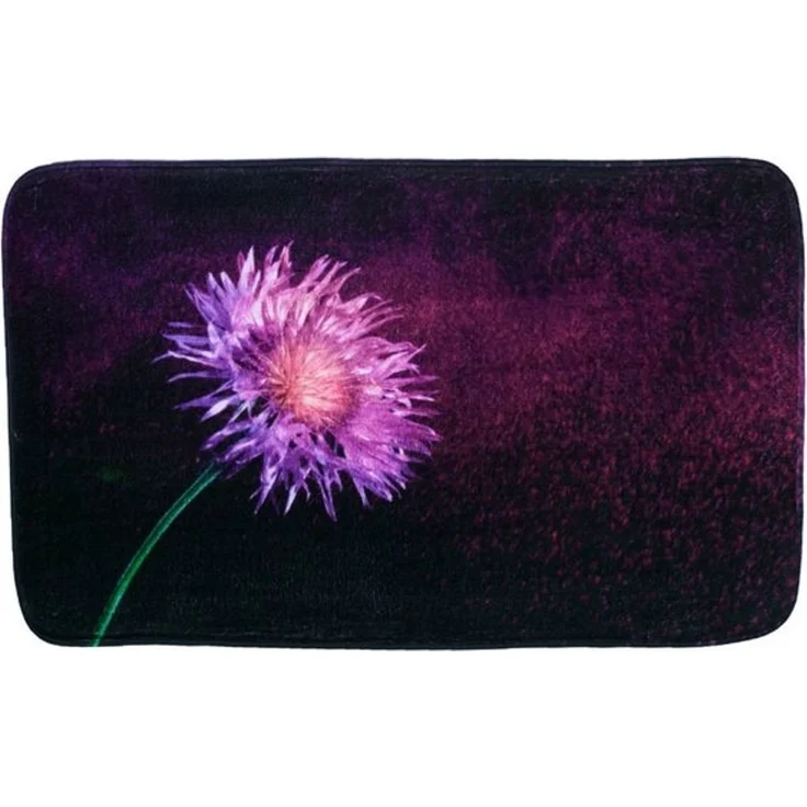 Sanilo Badematte Purple Dust, rutschhemmend, waschbar, schnelltrocknend, Polyester, rechteckig, sehr weich, hochwertig & modern, 50 x 80 cm oder 70 x 110 cm – Bild 4