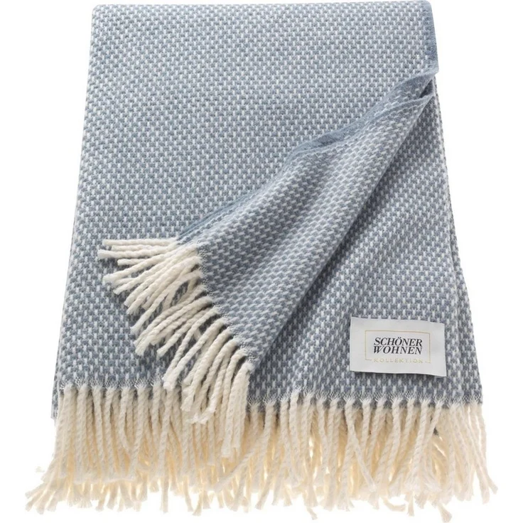 Wohndecke Zen, SCHÖNER WOHNEN-Kollektion, mit Fransen, Kuscheldecke – Bild 1