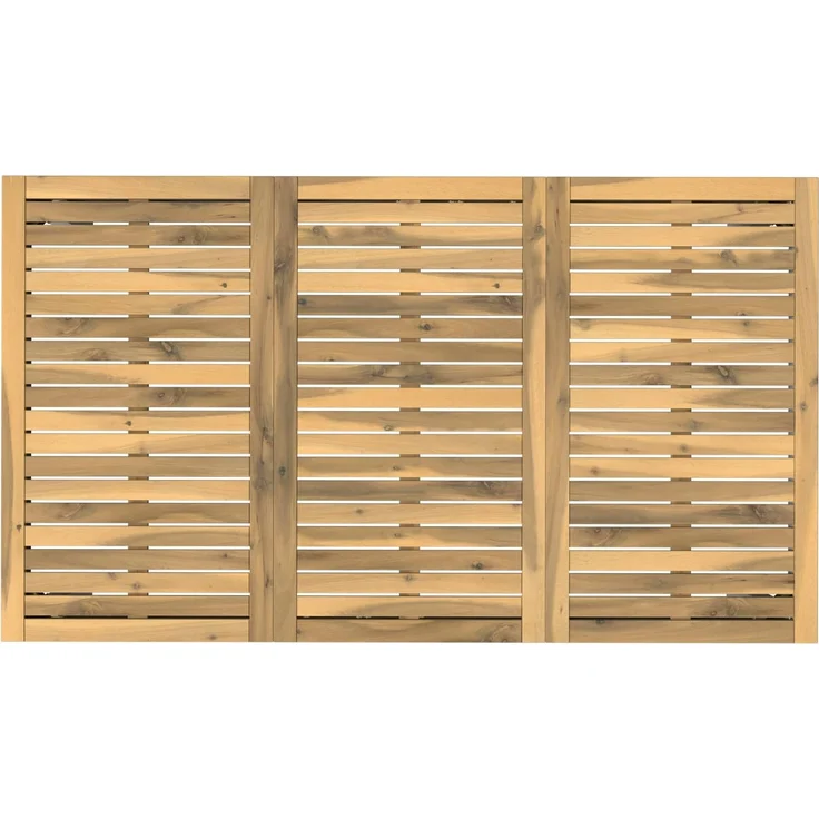 vidaXL Gartentisch Weiß 141 x 80,5 x 75 cm Massivholz Akazie 901765 – Bild 5