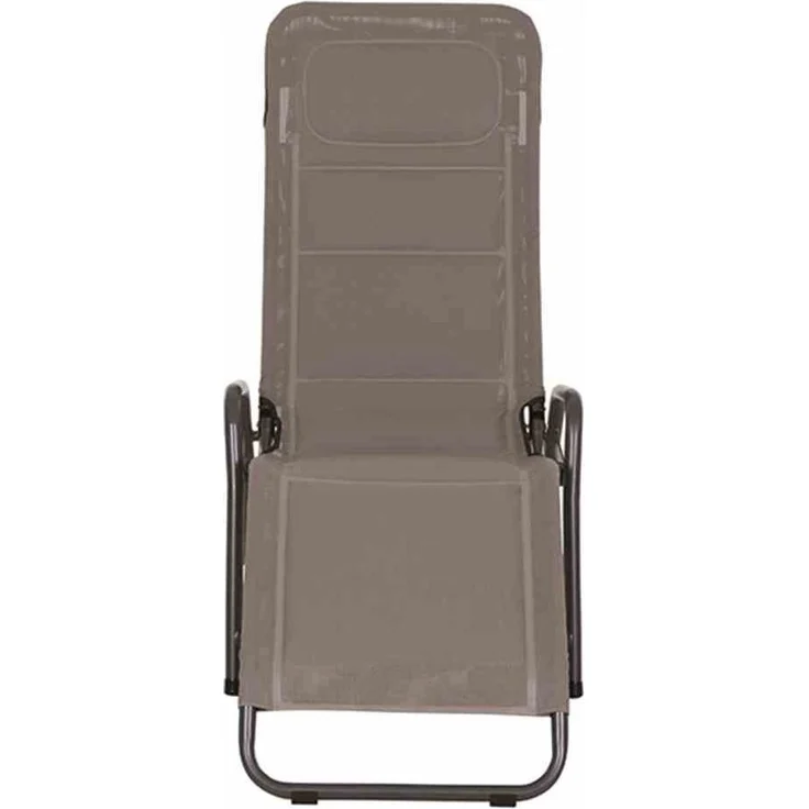 Siena Garden Sonnenliege FANO, 150 x 7 1x 112 cm schwarz J40974 taupe – Bild 3