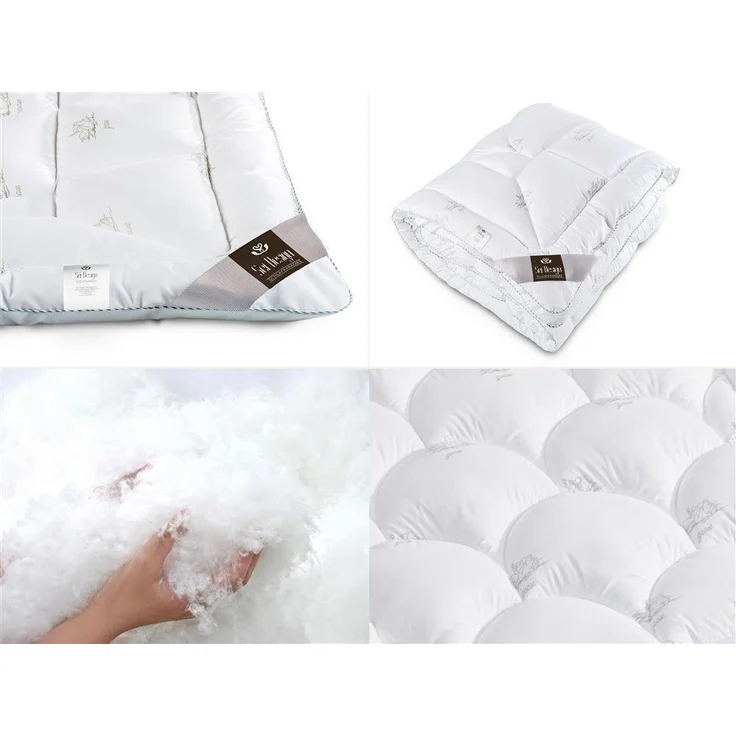 SEI Design Microfaserbettdecke Winter Bettdecke SWAN - warme Decke weich wie Daunen, Füllung: 100% Mikrofaser, Bezug: 100% Mikrofaser, ein Gefühl wie Daunen – Bild 2