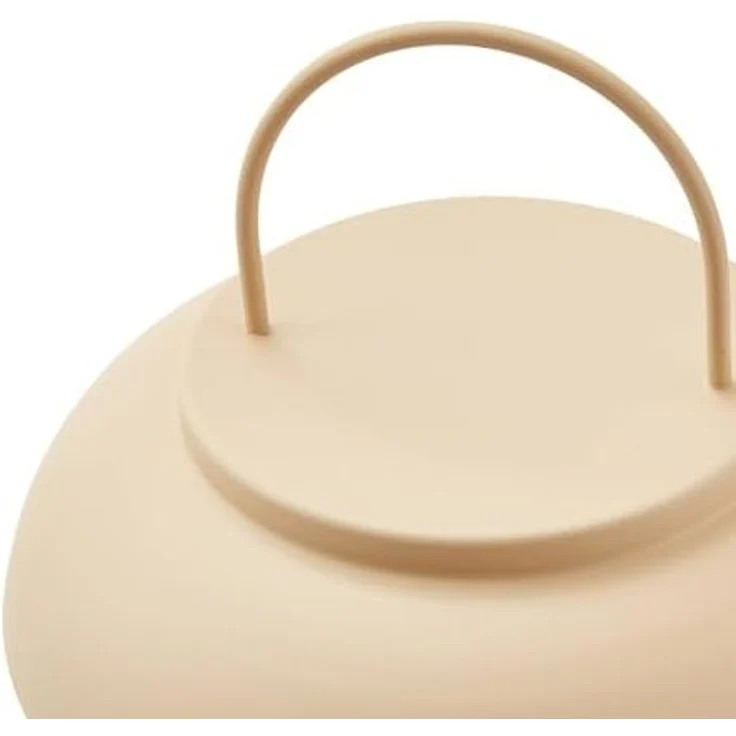 Lindby Außen-Tischleuchte Yvette, LED, Metall, Creme warmweiß IP44, 1 x 2 W LED, warmweiß – Bild 5