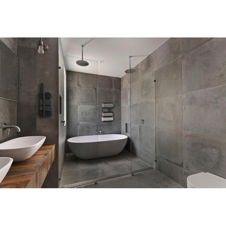 WENKO FONDIRO Handtuchhalter, Schwarz matt, Edelstahl – Bild 2