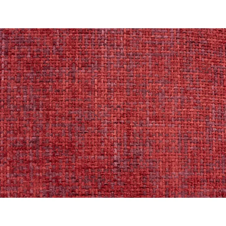 Vente-unique - POGNI Sofa StoffStoff Rot - B 165 cm x H 73 cm x L 280 cm – Bild 5