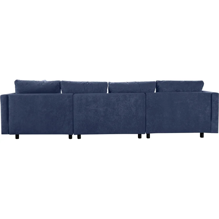 COLLECTION AB Wohnlandschaft Toni U-Form, B: 298 cm, mit Hocker & 3 Zierkissen, Federkern – Bild 3