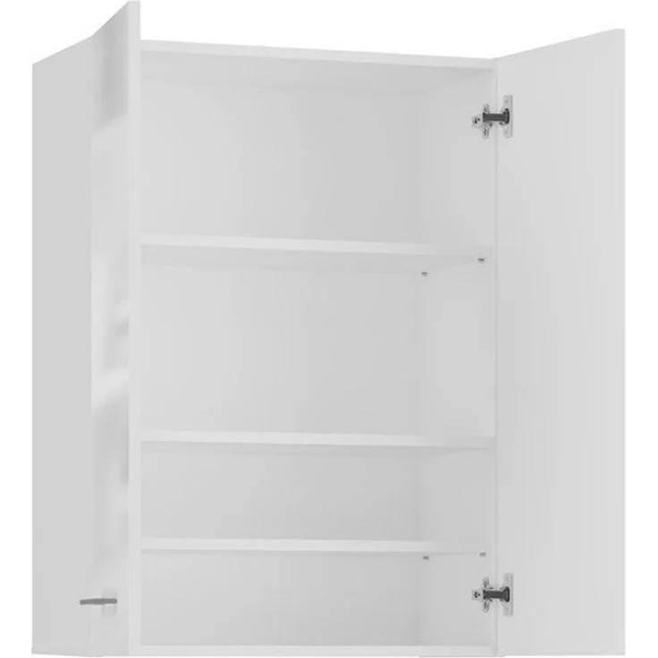 ibonto WASCHMASCHINENUMBAUSCHRANK ANTHRAZIT laminierter Spanplatte 64x90x30cm (H 90 x T 30 x B 64 cm) – Bild 2
