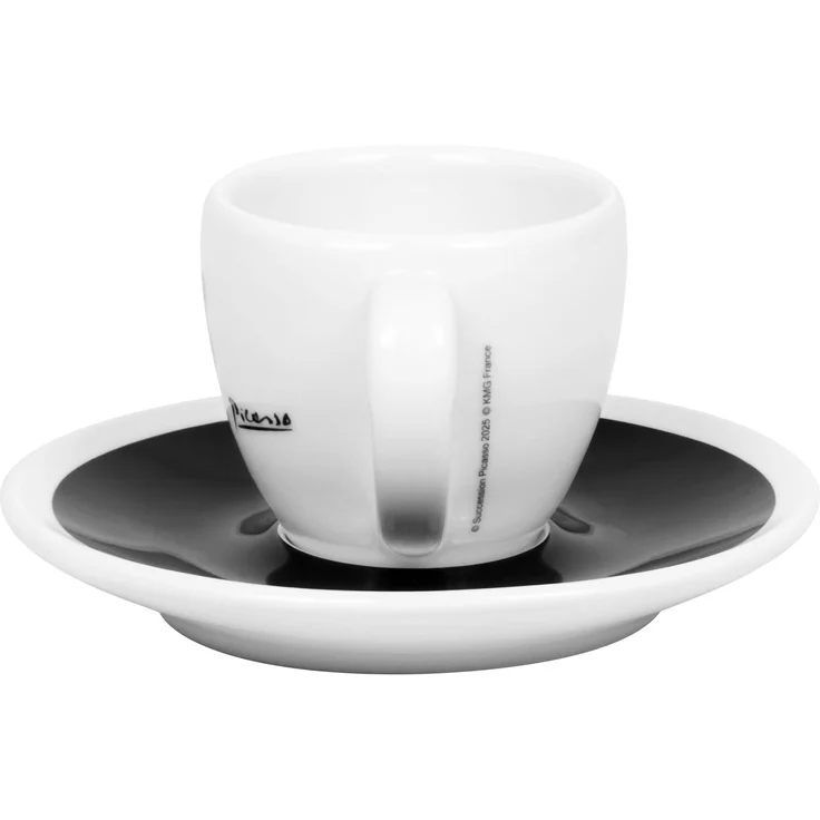 KÖNITZ 2er Set Coffee Bar ONE Picasso Espressotasse mit Untertasse 50 ml im Geschenkkarton – Bild 3