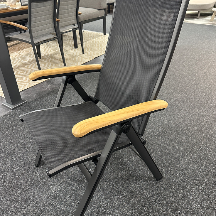 MWH Reno Klappsessel Aluminium/Textilene – Bild 6