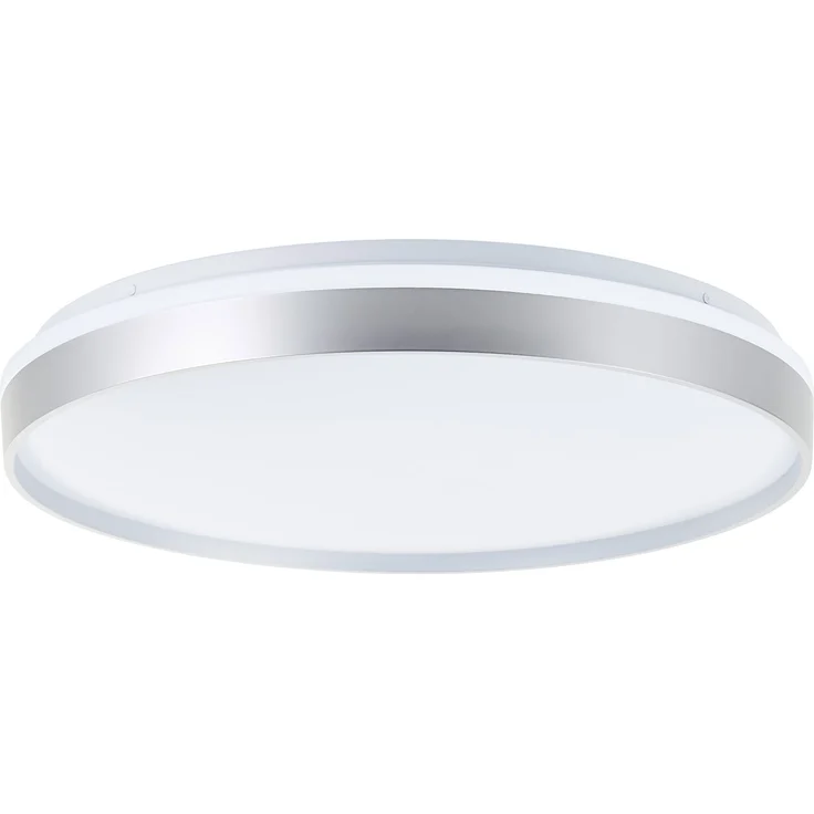 Brilliant LED Deckenleuchte Britt G80761/58 Flur, Küche, Wohnzimmer, Schlafzimmer, Arbeitszimmer Metall/Kunststoff Indoor Decke silber - LED fest integriert – Bild 7