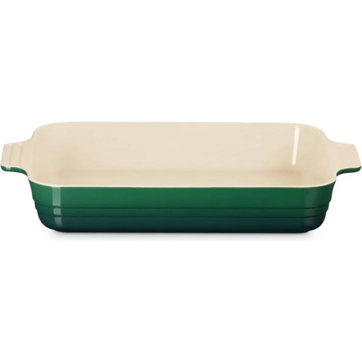 LE CREUSET Backform Auflaufform Klassik rechteckig juniper 32cm – Bild 4