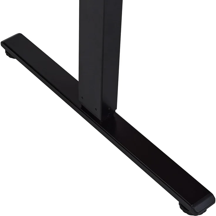 Höhenverstellbarer Schreibtisch Elektrisch Linksseitig Schwarz DESTINES – Bild 9