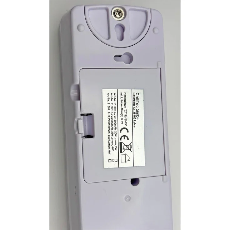 LED Notleuchte "CTNL-60 SMD" 365x70x37mmLithium Akku 3,7V/2200mAh, nur 4W – Bild 9