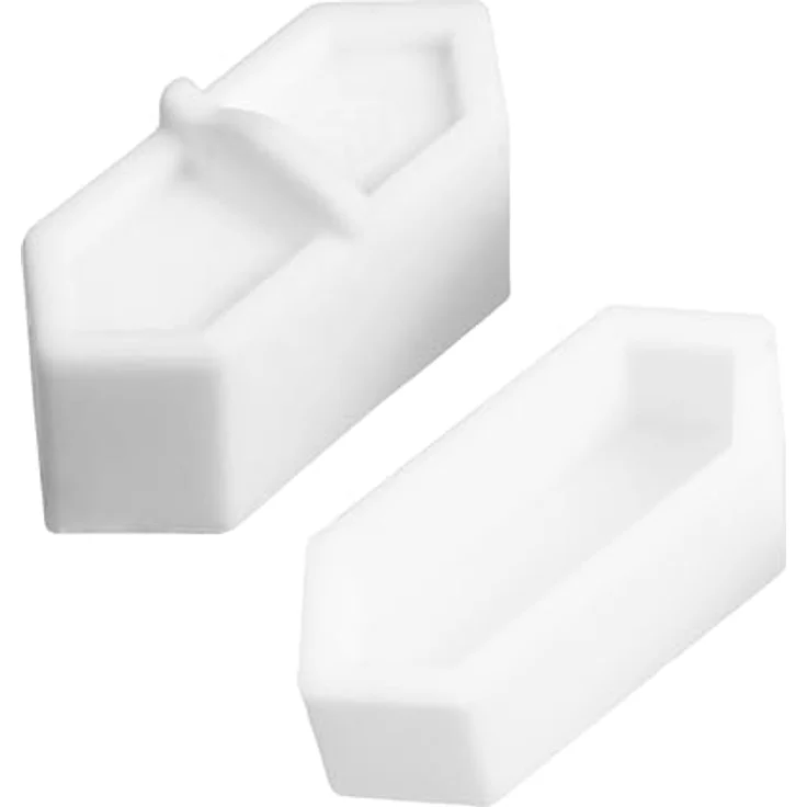 Steckdosen Abdeckung, 2 Stück, in Weiß, aus Silikon, Steckdosenschutz vor Spritzwasser, Staub, Deckel für Eurostecker Typ C Steckdose, Kappe für Öffnungen von Mehrfachstecker, Möbel Steckdosenleiste – Bild 10